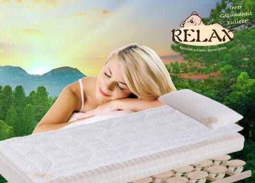 Relax 2000 - Das Schlafsystem für Ihren gesunden Schlaf